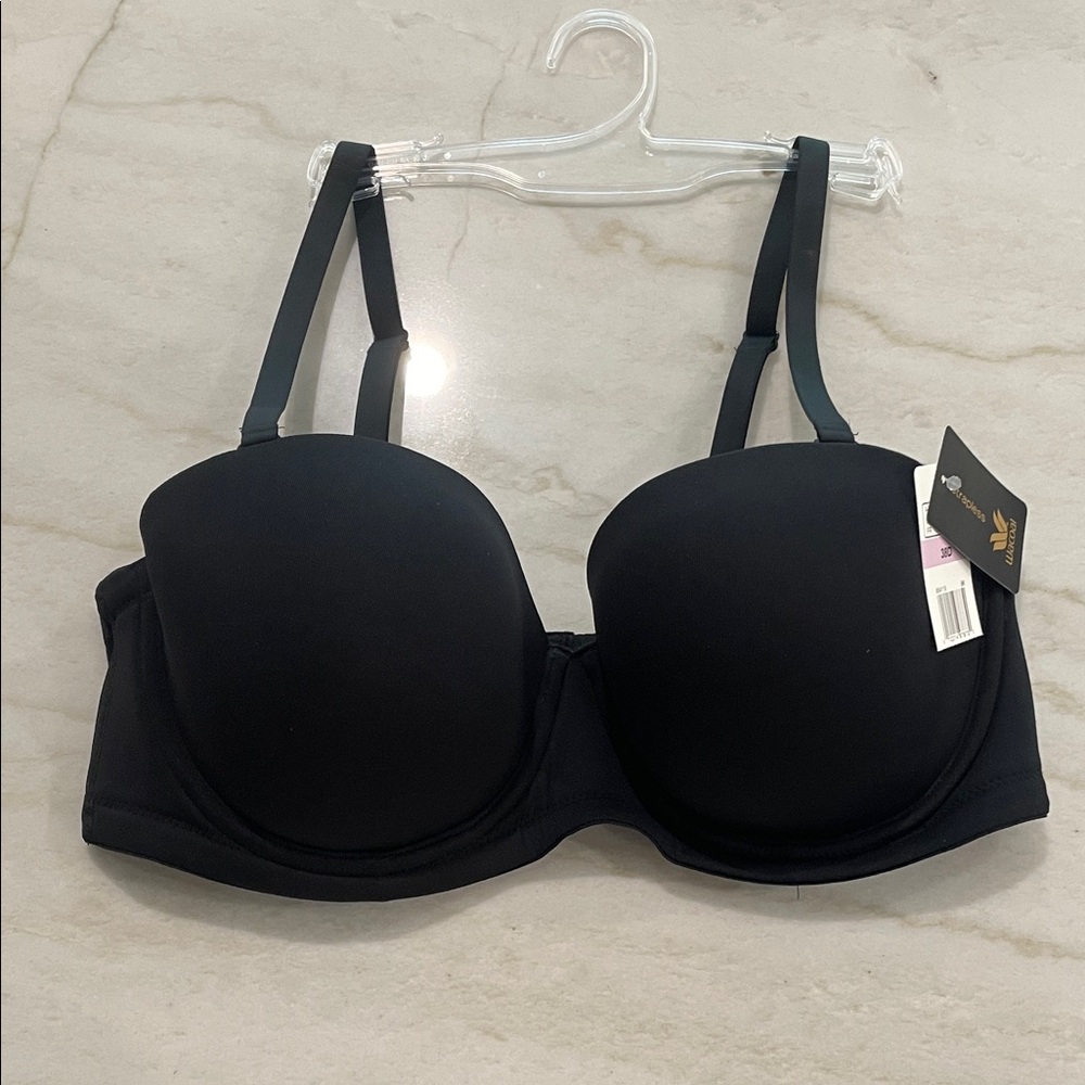 Wacoal Black Convertible Strapless Push-Up Bra